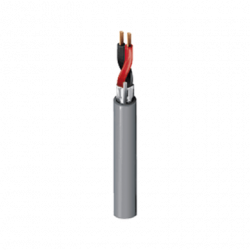BOBINA DE 305 MTS 2 X 16 AWG BLINDADO COLOR GRIS RISER P/ AUDIO