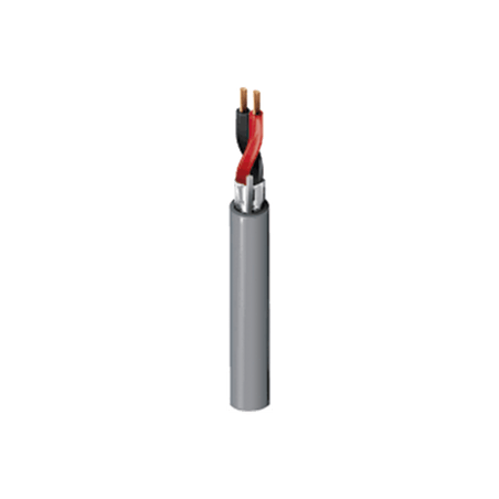 BOBINA DE 305 MTS 2 X 16 AWG BLINDADO COLOR GRIS RISER P/ AUDIO