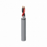 BOBINA DE 305 MTS 2 X 16 AWG BLINDADO COLOR GRIS RISER P/ AUDIO
