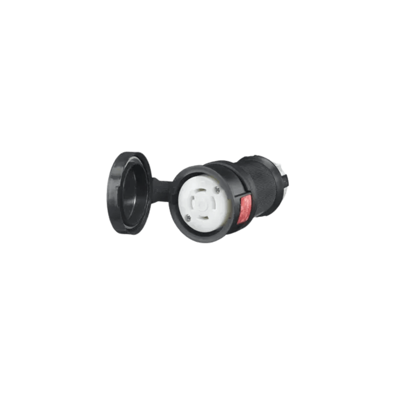 Conector Hembra con Bloqueo de Media Vuelta / 30 A 480 V CA / 3 Polos