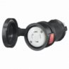 Conector Hembra con Bloqueo de Media Vuelta / 30 A 480 V CA / 3 Polos