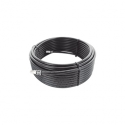 Jumper coaxial / Tipo RG58 / Color negro / Conectores BNC RFB11062ST /