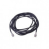 Cable Coaxial RG-59U-SYS-COBRE (400 cm)Cinta Poliester, 40%Malla-Alumi