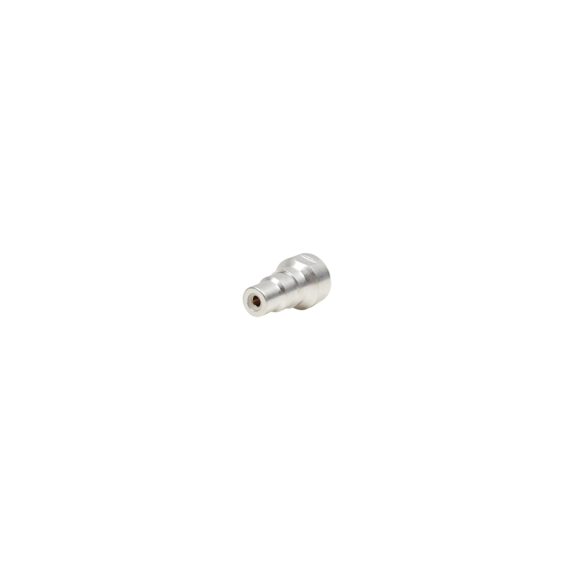 Adaptador UNIDAPT Hembra a RCA Hembra, Plata / Oro / Teflón.