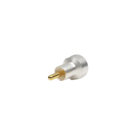 Adaptador UNIDAPT Hembra a RCA Macho. Plata / Oro / Teflón.