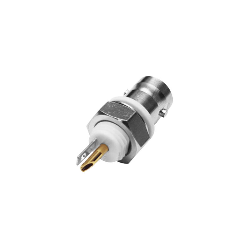 Conector BNC Hembra Aislado para Montaje en Panel Frontal en D-Plano,