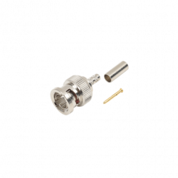 Conector BNC Macho para Mini Coaxial 1164A, 8212 (Video Vigilancia).