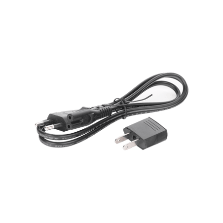 CABLE DE CORRIENTE BIFASICO CONECTOR TIPO 8 ( 1 METRO )