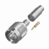 Conector TNC Macho en 75 Ohm, de Anillo Plegable para Cable RG-59/U, A