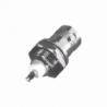 Conector BNC Hembra para Chasis, Montaje Frontal, Soldable, D-Plano, T