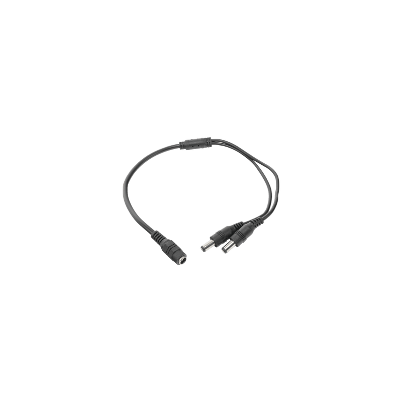Cable con conector Jack hembra 3.5 mm con 2 salidas de Jack macho