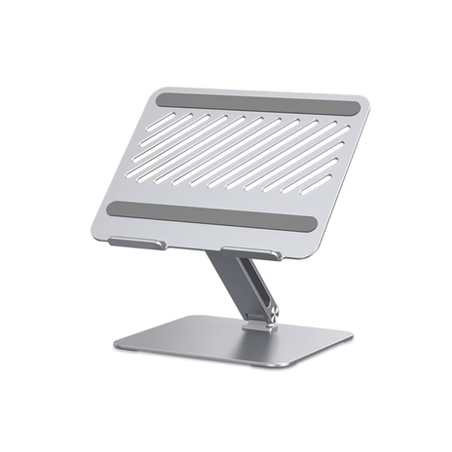 Soporte de Aluminio para Laptop  Ajustable 180°  Soporta Laptops de 10