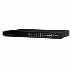 Switch EdgeMAX Administrable de 24 Puertos Gigabit con PoE/PoE Pasivo