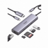 HUB USB-C (Docking Station) 7 en 1  2 USB-A 3.0 (5Gbps)  1 USB-C PD Ca