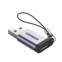 Adaptador USB 3.0 Macho a USB-C 3.1 Tipo C Hembra Carga y Sincronizaci