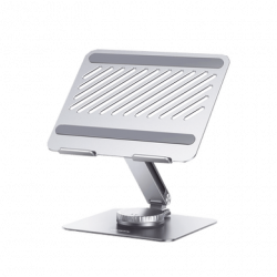 Soporte Giratorio de Aluminio para Laptop  Giratorio 360°  Función de