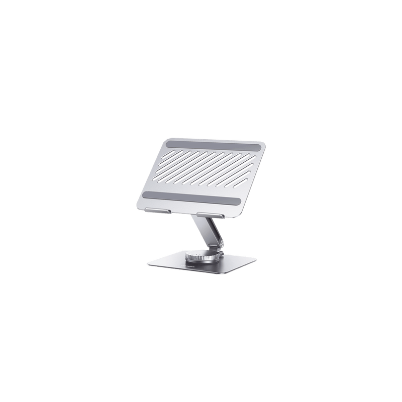 Soporte Giratorio de Aluminio para Laptop  Giratorio 360°  Función de