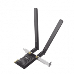 Adaptador  PCIe inalámbrico doble banda AX1800 Mbps / Seguridad Inalám