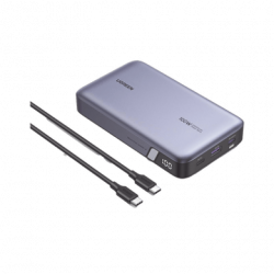 Power Bank de 20000mAh  3 Salidas 100W Max.  USB-A  2 USB-C  PD 3.0  Q