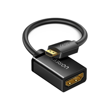 Adaptador Micro HDMI a HDMI (HDMI Tipo D)   / 18Gbps / 4K60Hz / HDR /