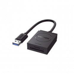 Lector de tarjetas USB-A 3.0 a MicroSD (TF) / SD  5Gbps  Soporta hasta