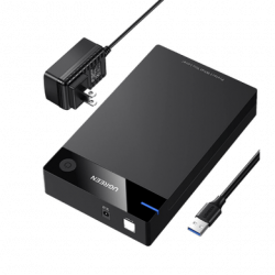 Carcasa de Disco Duro para  3.5 y  2.5 (Enclosure)  Con Cable USB 3.0