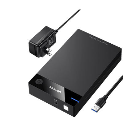 Carcasa de Disco Duro para  3.5 y  2.5 (Enclosure)  Con Cable USB 3.0