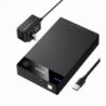 Carcasa de Disco Duro para  3.5 y  2.5 (Enclosure)  Con Cable USB 3.0