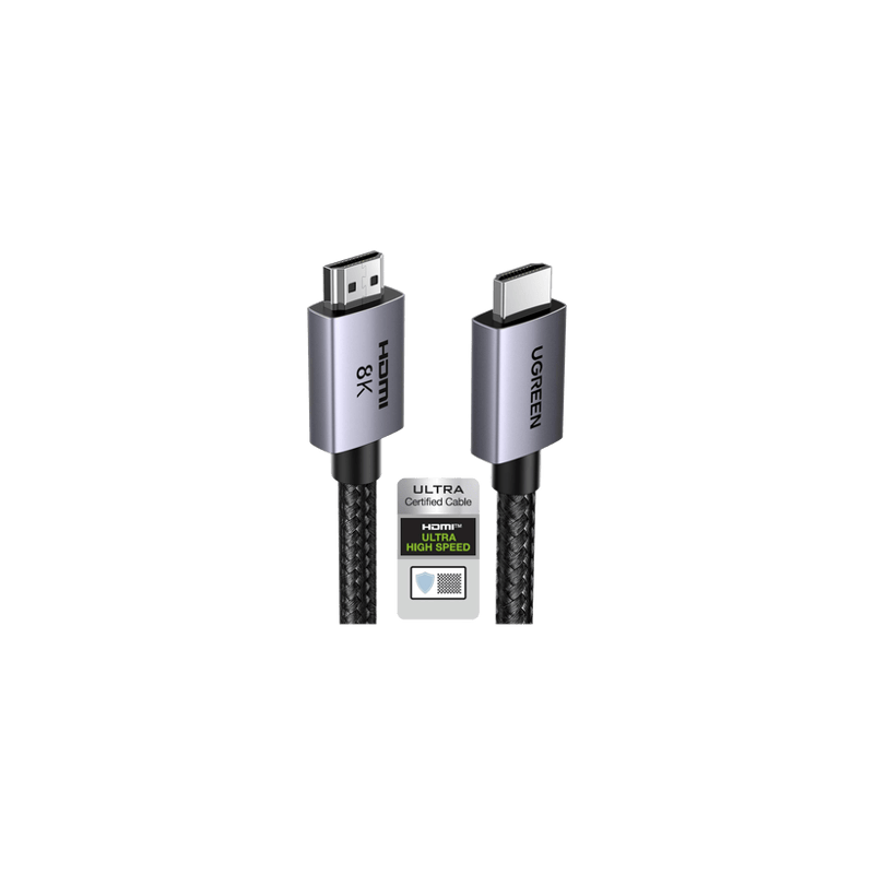 Cable HDMI 2.1 de 8K60Hz  2 m  48Gbps  HDR10  3D Inversivo eARC  Dolby