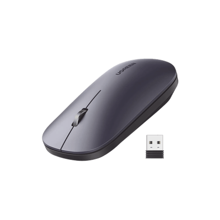 Mouse inalámbrico 2.4 GHz  Ultra Delgado y Silencioso  DPI 1000/1600/2