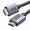 Cable HDMI 2.0 de Nylon Trenzado  3 metros  4K60Hz  ARC  Dolby ATMOS