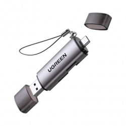 Lector de Tarjetas USB-C  USB-A a MicroSD (TF)/SD  OTG  USB-C 3.1  5Gb