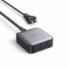 Cargador de escritorio de 65W  4 Puertos de Carga Rápida  2 USB-C  2 U