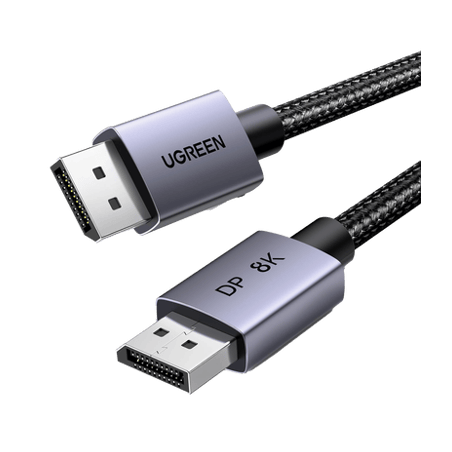 Cable DisplayPort 1.4  1 metro  Resolución 8K60Hz  Blindaje interno Mú