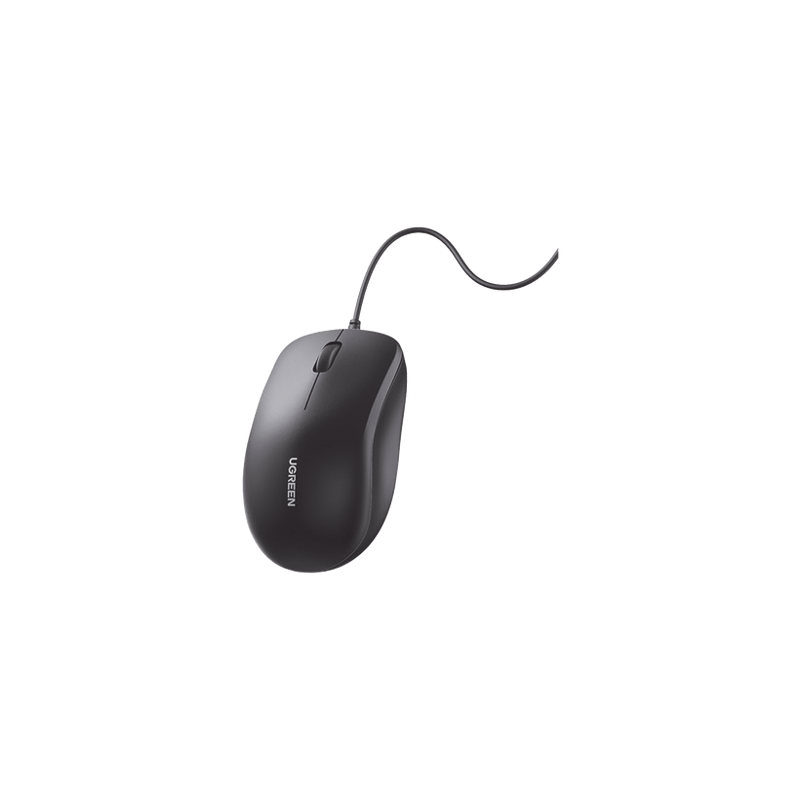 Mouse Óptico USB  Cable USB de 1.5 metros  3 Botones  1200DPI  Diseño