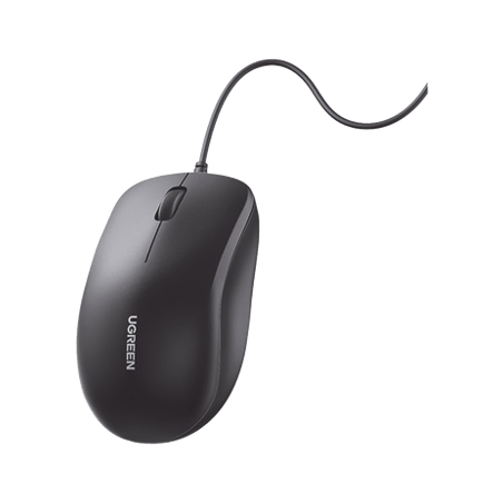 Mouse Óptico USB  Cable USB de 1.5 metros  3 Botones  1200DPI  Diseño