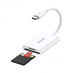 Lector de Tarjetas USB-C 3.1  Soporta Micro-SD (TF) /SD  5Gbps  170 MB