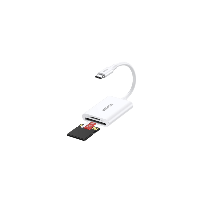 Lector de Tarjetas USB-C 3.1  Soporta Micro-SD (TF) /SD  5Gbps  170 MB