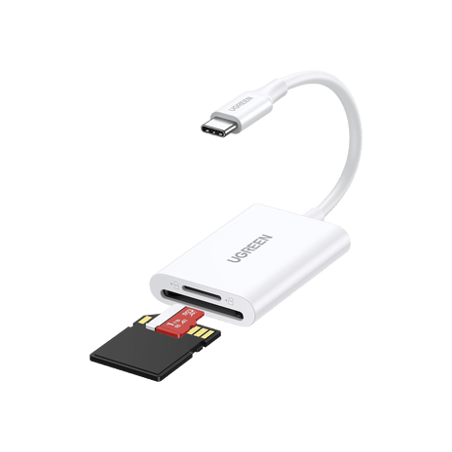 Lector de Tarjetas USB-C 3.1  Soporta Micro-SD (TF) /SD  5Gbps  170 MB
