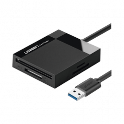 Lector de Tarjetas USB-A 3.0  a CompactFlash (CF)/ MemoryStick (MS)/ T