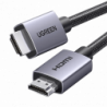 Cable HDMI 2.0 de Nylon Trenzado  2 metros  4K60Hz  ARC  Dolby ATMOS