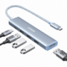 HUB USB-C (Docking Revodok) 5 en 1  HDMI 2.0 4K30Hz  3 USB-A 3.0 (5Gbp