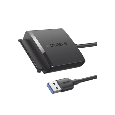 Adaptador USB 3.0 a SATA III  Compatible con Disco Duro HDD y SSD de 2