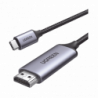 Cable USB-C 3.1 a HDMI 4K  1.5m  Compatible con Thunderbolt 3 & 4  Ada