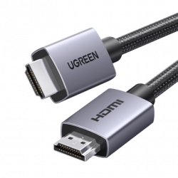 Cable HDMI 2.0 de Nylon Trenzado  1 m  4K60Hz  ARC  Dolby ATMOS  True