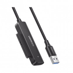 Cable Adaptador SATA a USB 3.0  SATA 3.0/2.0  Soporta HDD y SSD de 2.5