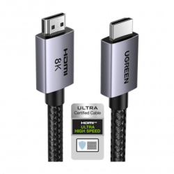 Cable HDMI 2.1 de 8K60Hz  3 metros  48Gbps  HDR10  3D Inversivo eARC
