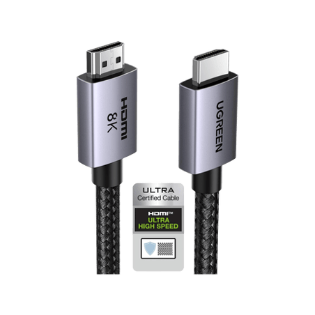 Cable HDMI 2.1 de 8K60Hz  3 metros  48Gbps  HDR10  3D Inversivo eARC