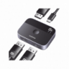 Conmutador DP 1.4 8K  HDMI Splitter 2 Entradas a 1 Salida  Bidireccion