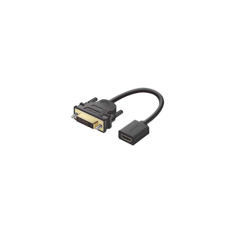 Convertidor DVI macho a HDMI Hembra  Bidireccional  DVI 241  1080P60Hz